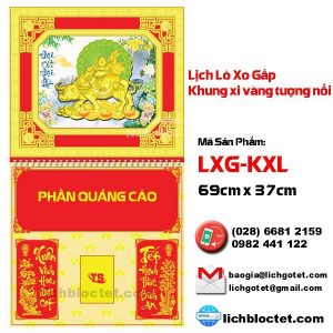 Lịch Gấp Khung Xi Năm 2021