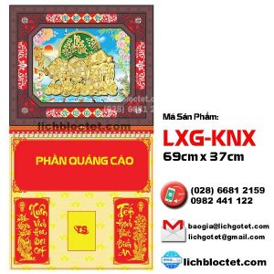 Bìa Lịch Gấp Khung Nâu Giá Rẻ 2021